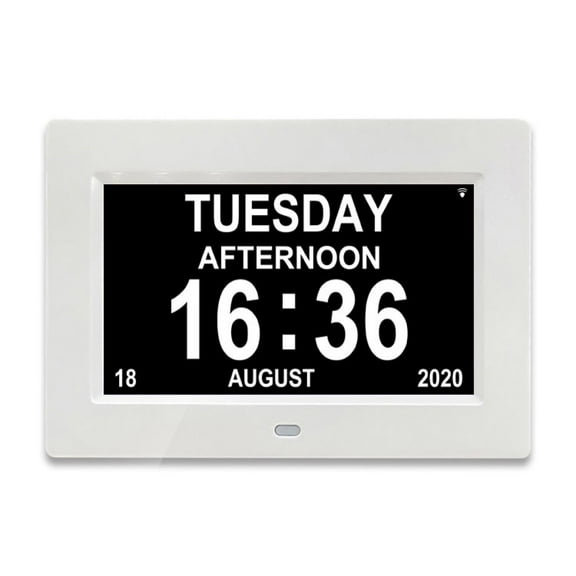 Clock With Day And Date For Elderly, Clocks For Seniors, Dementia Clock