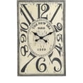 thumbnail image 1 of Traditional Ebony Wooden Wall Clock-Premium MDF, Pine, 1 of 1