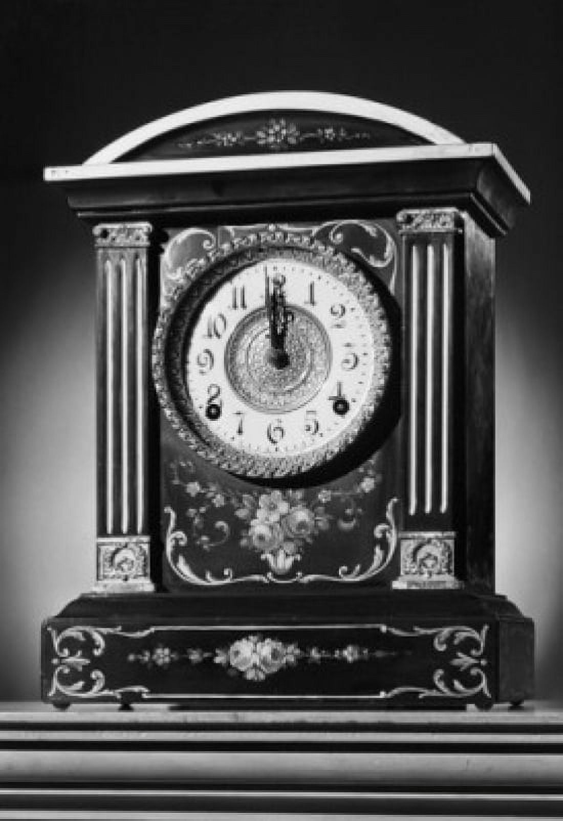 Clock showing 12 oclock Canvas Art - (18 x 24)