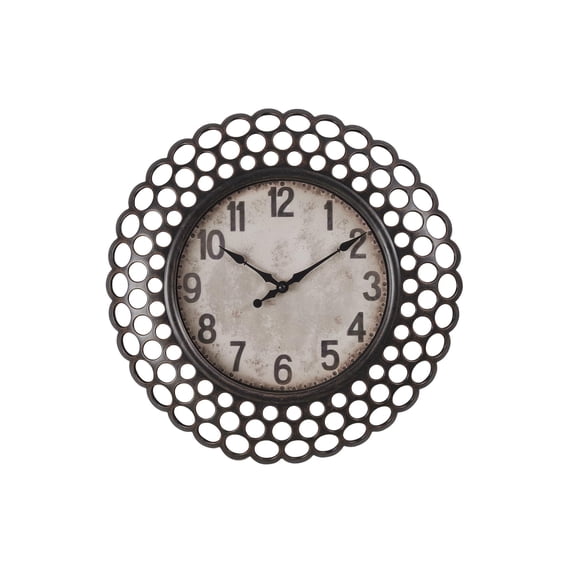 Clocks - 16" Round - Wall Clock - Dark Green - Transitional