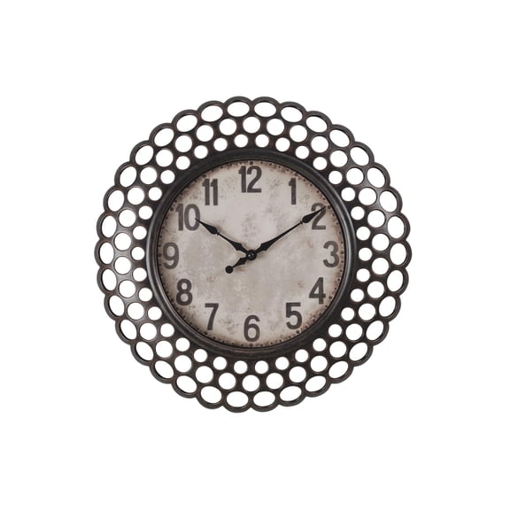 Clocks - 16" Round - Wall Clock - Dark Green - Transitional