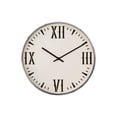thumbnail image 1 of Clocks - 20" Round - Wall Clock - Black - White - Modern, 1 of 6