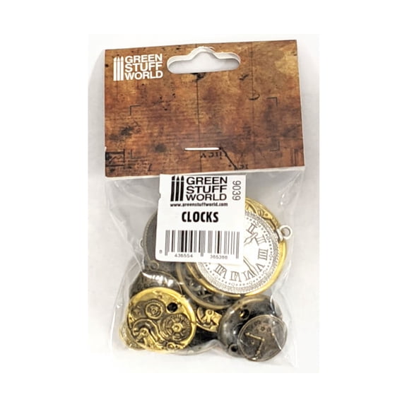 Green Stuff World Clocks (85g) New