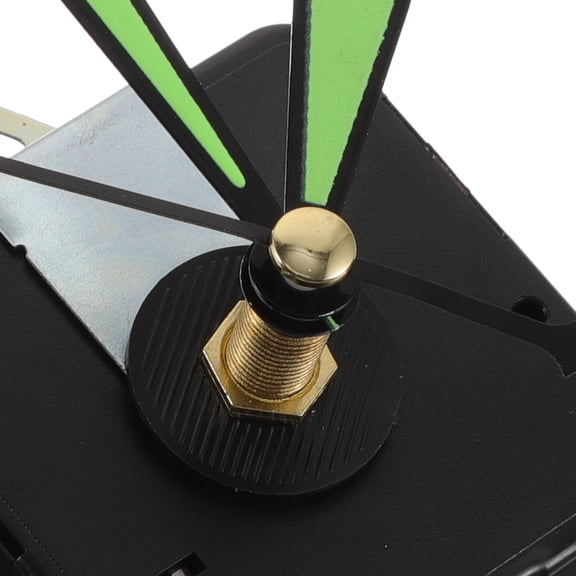 MERRYHAPY Quartz Clock Movement Kit with Plastic Case, Metal Accents, and Glow-in-the-Dark Hands for Clock Repair