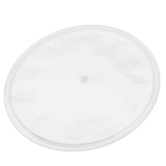 BESTOYARD Roman Numerals Clock Diy Clock Silicone Mold White 1 Set