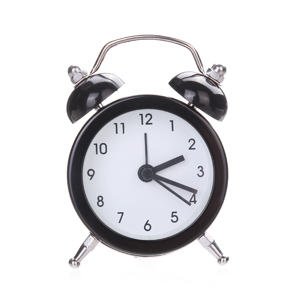 Clocks For Seniors Hatch Alarm Clock Led Clock Wall Twin Bell Silent ...