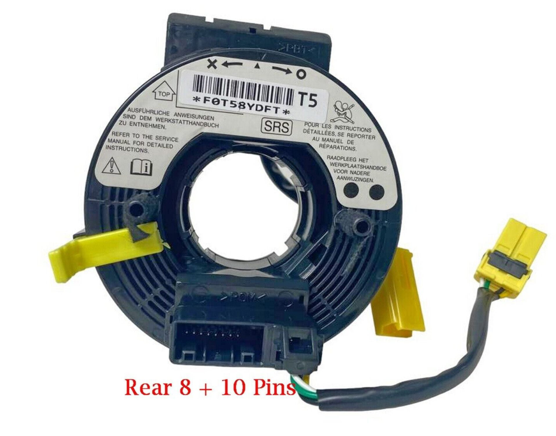Clockspring Spiral Connector Fits: Honda CR-V 2007-2011 - Walmart.com