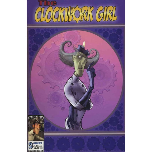 Clockwork Girl #2 VF ; Arcana Comic Book