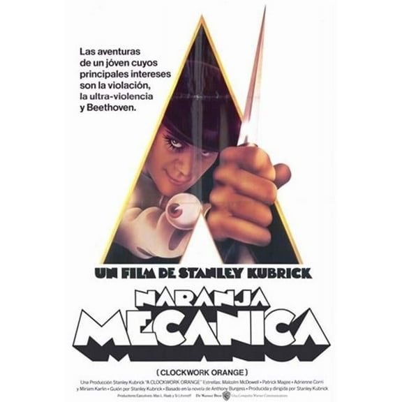 Clockwork Orange Movie Poster - 11 x 17 in.
