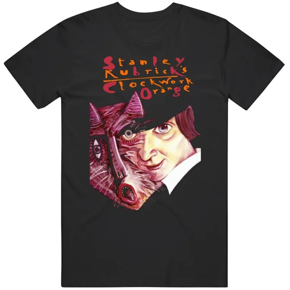 Clockwork Orange Retro Classic Polish Movie Fan T Shirt