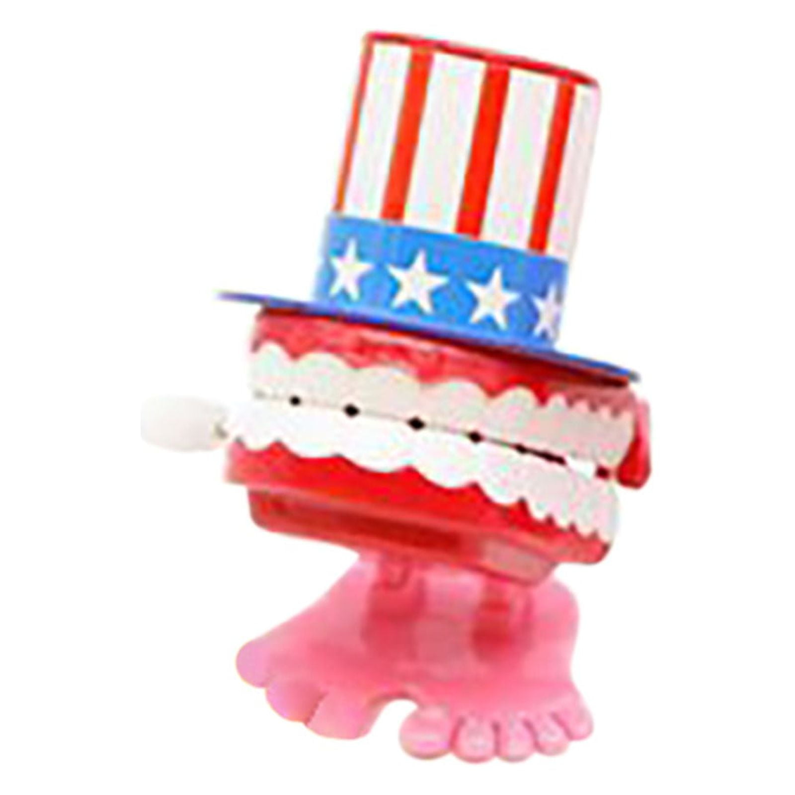 Clockwork Winding With Eyes Jumping Teeth Ghost Teeth Toy Denture Model