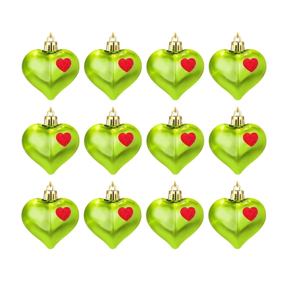 Clode 2D Love Round Christmas Wooden Pendant This Handmade Pendant Is Not The Finishing To Decorate The Christmas Tree But Also A Great To Convey Your Heart. It Is