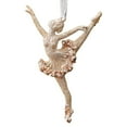 thumbnail image 1 of Clode Christmas Ornament Ballerina Dancer Champagne Gold Ornament 3D Tree Decor Christmas Tree Decoration for Chandelier Oblong Pendant Beads, 1 of 9