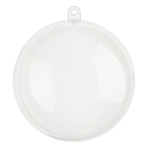 Clode Christmas with Hole Transparent Drop Shaped Fillable Decorative Hanging Decorations Garlands Decorations Christmas and