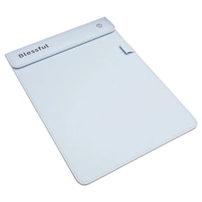 Clode Clode Upgraded Leather Board Clip Writing Leather Paper Folder Board with Pen Holder Personalized Stationery Note Cards Flat