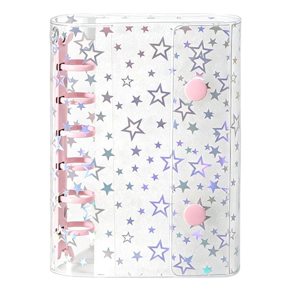 Clode Cover Budget Cover Protector Glitter Star Planner Budget Planner Accessory | Notebook Protector for Envelopes Journal Albums Organizer Folder Loose