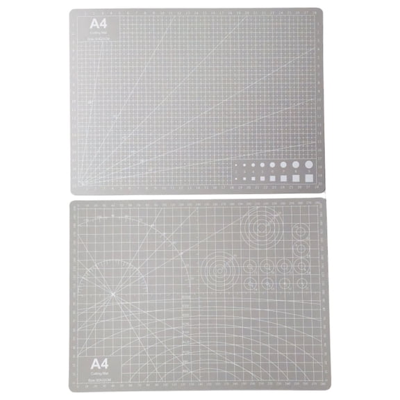 Clode Cutting Pack 1.2mm PVC Cutting Mat with Grid Craft Mat for Sewing Quilting Paper(double Printing) Stationery Organizer Portable