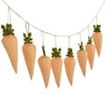 thumbnail image 1 of Clode Easter Decorations - Easter Carrot Banner Easter Garland Wall Hanging Decorations Bunny Birthday Decorations for Home Photography Props Party Decorations for Men, 1 of 9