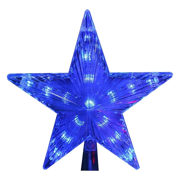Clode Outdoor Garden Holiday Decoration LED Star String Lights Color Changing Christmas Tree Light with Twinkling Star for Festive Chandelier Christmas Ornament