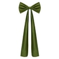 thumbnail image 1 of Clode Oversized Velvet Bow Christmas Tree Topper – Large Bow for Home Holiday Decor and Wedding Garland" Easter Home Decorations, 1 of 6