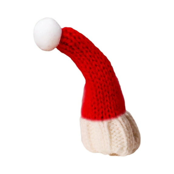 Clode Santa Hats for Crafts Christmas Hat Scarf Christmas Decorations Indoor Home Decor Ornaments Party Decorations for Women