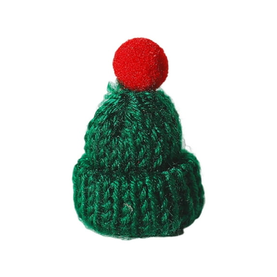 Clode Santa Hats for Crafts Christmas Hat Scarf Christmas Decorations Indoor Home Decor Ornaments Party Decorations for Women