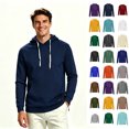 thumbnail image 1 of ClodeEU Men's Drawstring Pullover Hoodie with Pocket, Lightweight Fleece Long Sleeve Hooded Sweatshirt, Size S-3XL, 1 of 6
