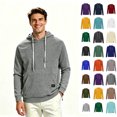 thumbnail image 1 of ClodeEU Men's Drawstring Pullover Hoodie with Pocket, Lightweight Fleece Long Sleeve Hooded Sweatshirt, Size S-3XL, 1 of 6