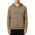 thumbnail image 1 of ClodeEU Men’s Full Zip Hoodie Jacket with Long Sleeve, Lightweight Casual Lightweight Hoodie,Big and Tall ,Size S-4XL, 1 of 5