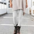 thumbnail image 1 of ClodeEU Pants Tights For Womens,High Waist Ankle Length Leggings Pants Tights,Lounge Soft Full Length Pants Tights White,Womens Plus XXXL, 1 of 7