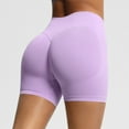 thumbnail image 1 of ClodeEU Women's High Waisted Tummy Control Quick Dry Yoga Shorts with Built in Liner ,Breathable Anti Exposure Athletic Bottoms Purple,Womens Plus XXL, 1 of 8
