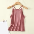 thumbnail image 1 of ClodeEU Women's Lightweight Solid Color Crewneck Sleeveless Tank Top,Casual Top for Layering or Outerwear Pink,Womens Plus L, 1 of 5