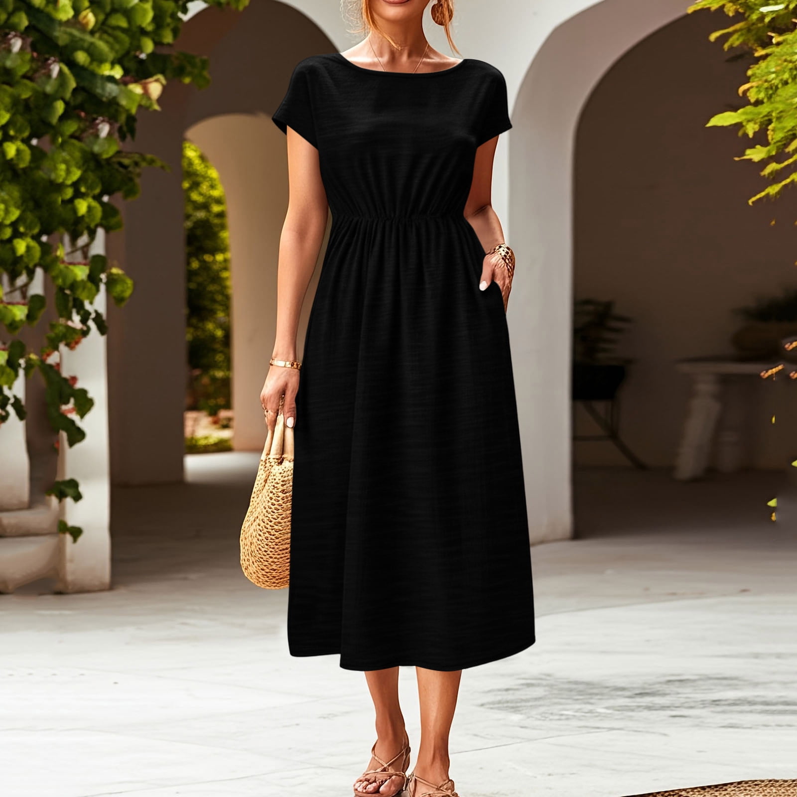 pretty woman brown dress WOMAN' POLKA DOT HALTER NECK CORSET MIDI – L.A-S COLOR:Gold and a flattering shirred one-shoulder prom dresses Asos Premium Tulle Midi