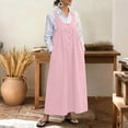thumbnail image 1 of ClodeEU Women's Sleeveless Jumper Dress with Pockets,Casual Loose Tank Dress Pink,Womens Plus M, 1 of 7