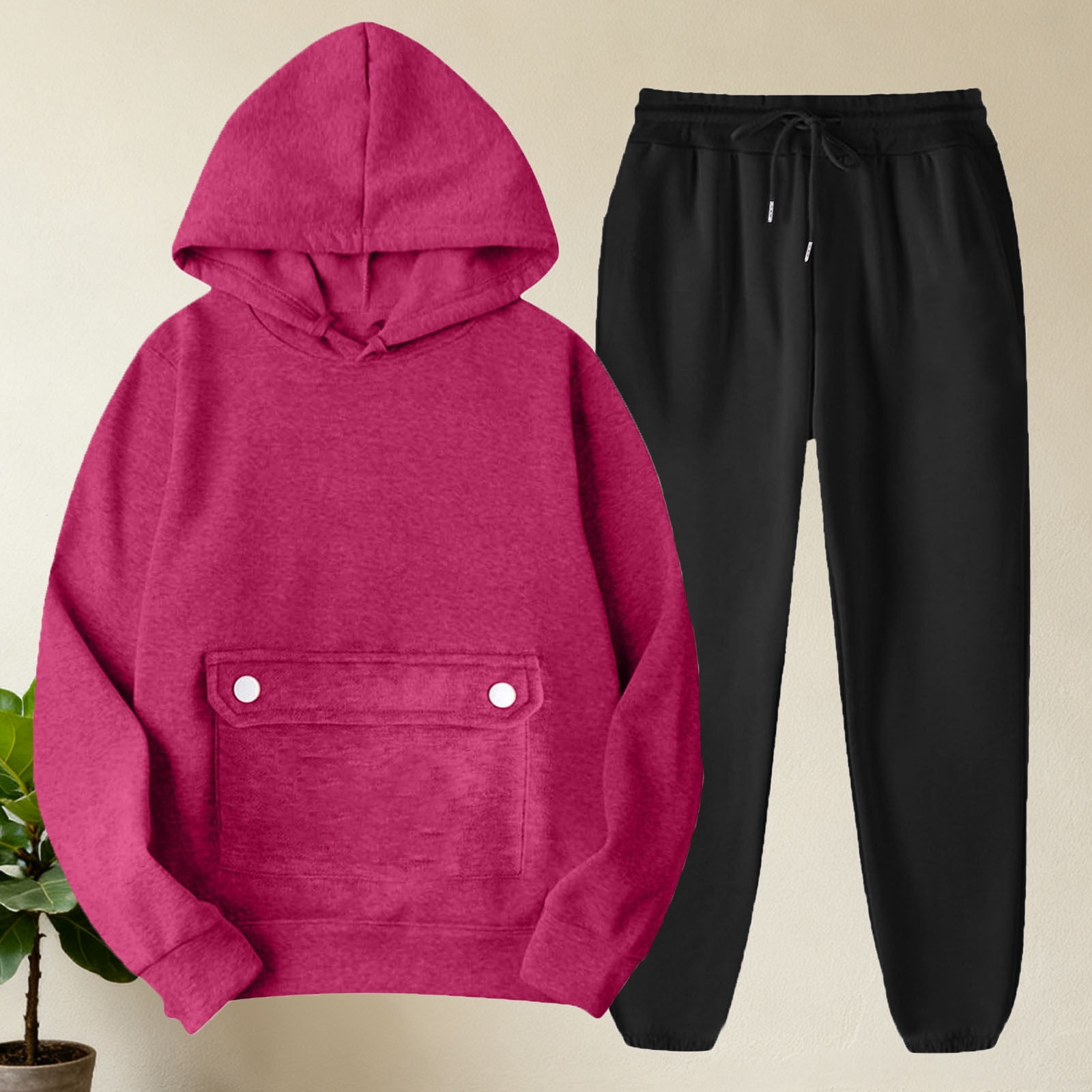 “Tie me up” 2 piece sweatsuit (more colors) main image 1