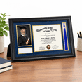 Clof 2026 Diploma Frame With Tassel Holder For 8.5x11 Certificate & 5x7 ...