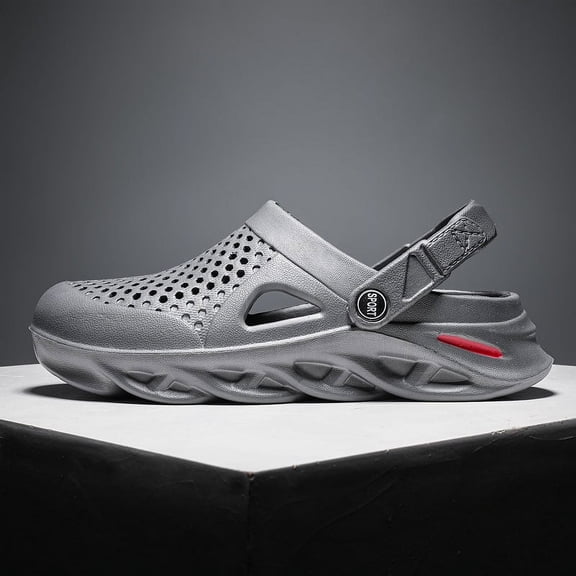 Clogs for Men Slip on Rubber Clogs Summer Water Shoes Gardening Shoes