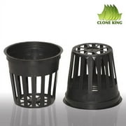 Clone King Net Cup Pots 2" Hydroponic System Grow Kit, 100 Piece Pack