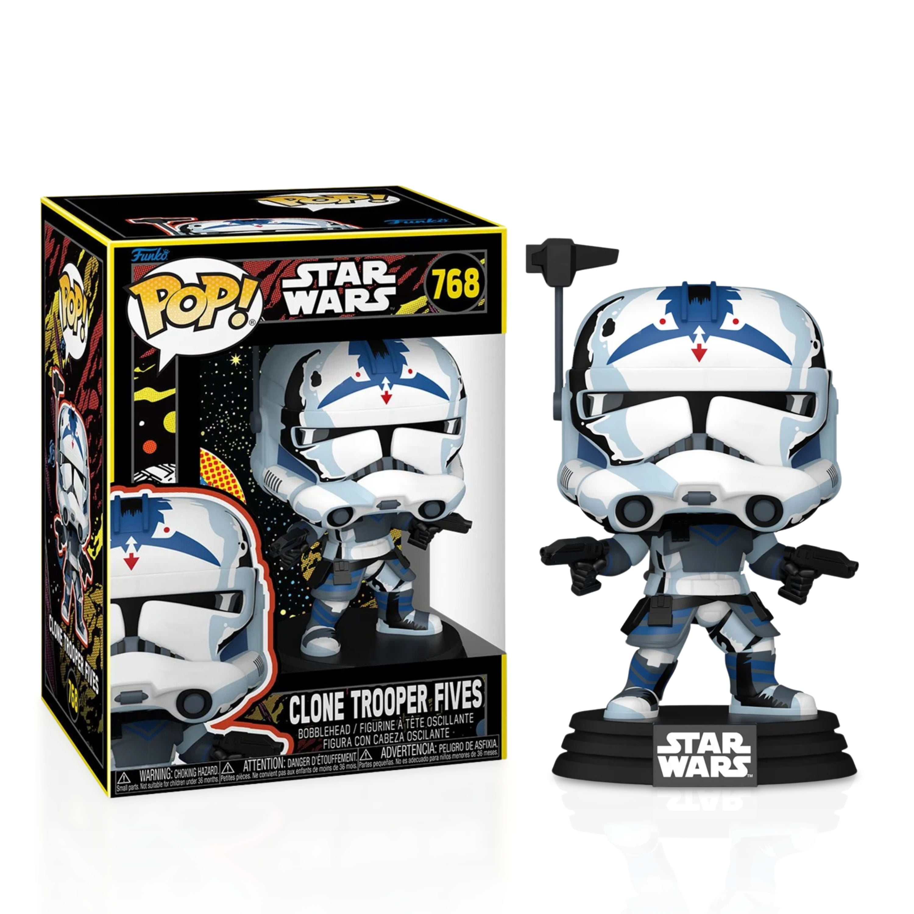 STAR WARS/funko5体セット Clone Trooper Fives Retro Funko Pop! Star Wars: The Clone