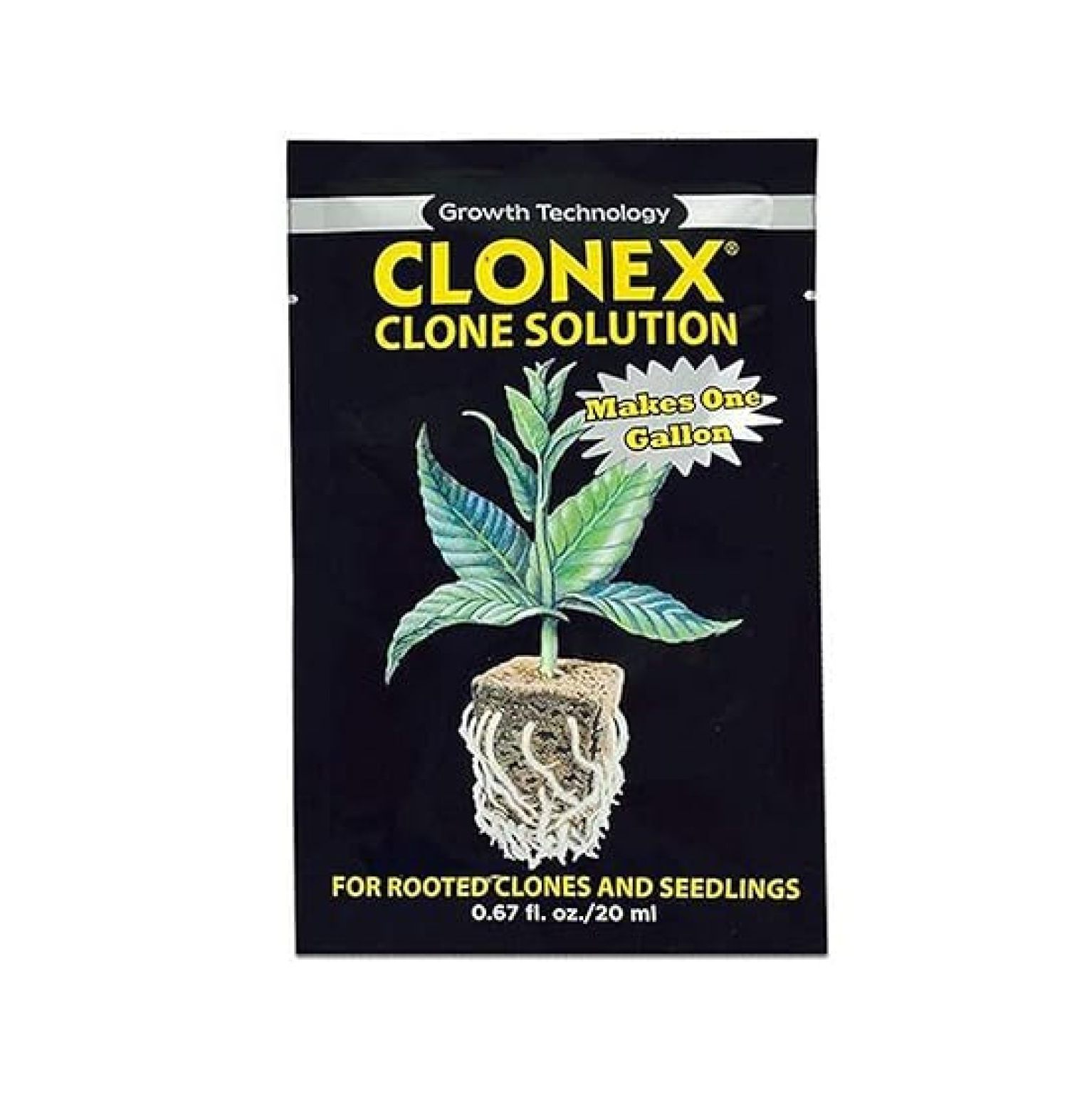 Clonex Clone Solution 20ml - Rooting & Cloning Nutrient for Plants ...