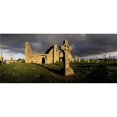 thumbnail image 1 of Clonmacnoise Monastery Co Offaly Ireland Cross of The Scriptures High Cross Poster Print by The Irish Image Collection - 30 x 12, 1 of 1