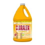 CLORALEN  Household Cleaning Liquid Scented Bleach - Lemon Scent 121 fl oz