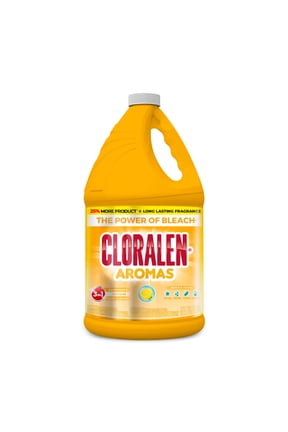 Household Cleaning Liquid Scented Bleach - Lemon Scent (121 fl oz)
