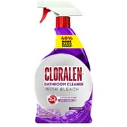 Cloralen All Purpose Bathroom Cleaner Spray w/Bleach, Lavender, 32 fl oz