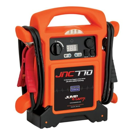 Clore Automotive Jump-N-Carry JNC770O 1700 Peak Amp Premium 12 Volt Jump Starter