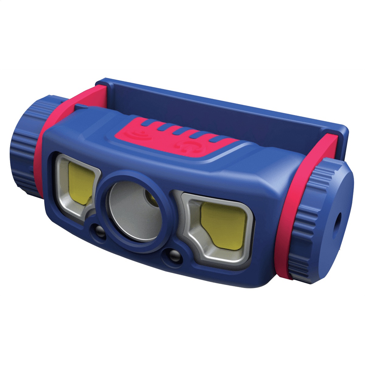 Versatile Rechargeable LED Headlamp with Magnetic Mount, Blue