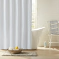 thumbnail image 1 of Clorox 100% Polyester Shower Curtain Set with Waterproof PEVA Liner and 12 Metal Hooks (White), 1 of 8