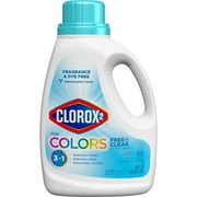 Clorox 2 2 for Colors 3-in-1 HE Laundry Additive, 48 Loads - Free & Clear 66 oz