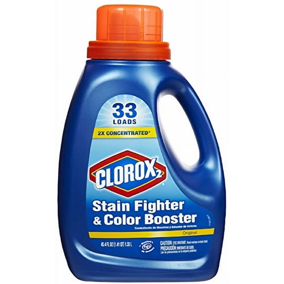 Clorox 2 Laundry Stain Remover and Color Booster Original 33 oz (Pack of 5)