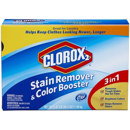 Clorox 2 Laundry Stain Remover and Color Booster Powder, 49.2 oz